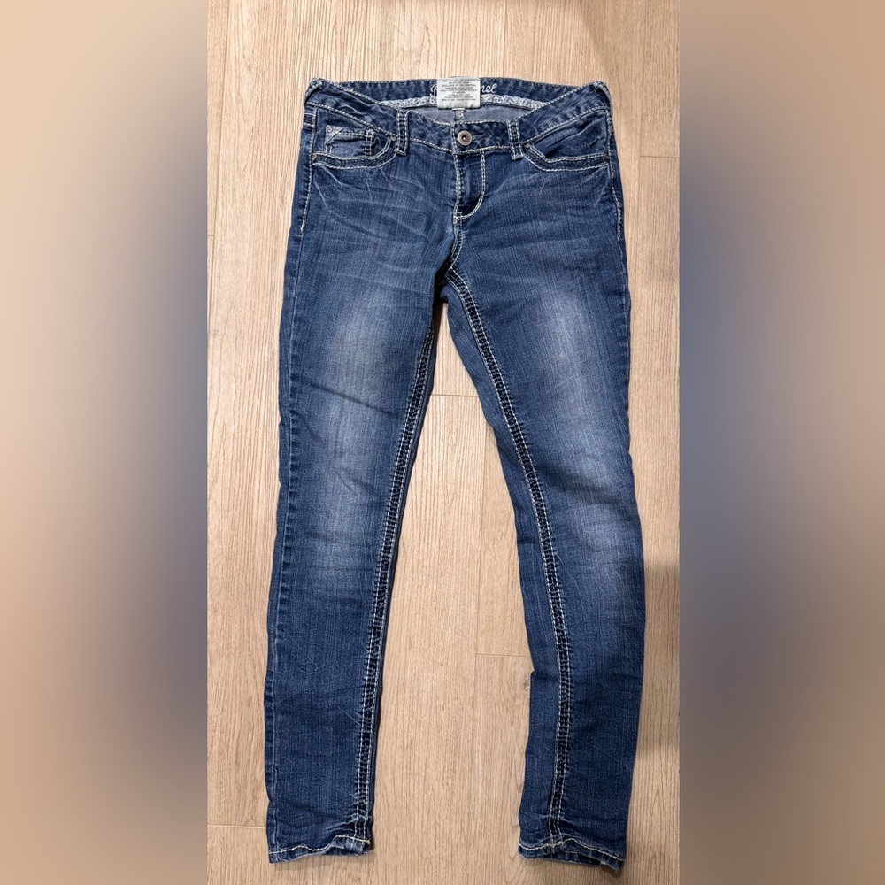 Red Camel Stretch Skinny Jeans